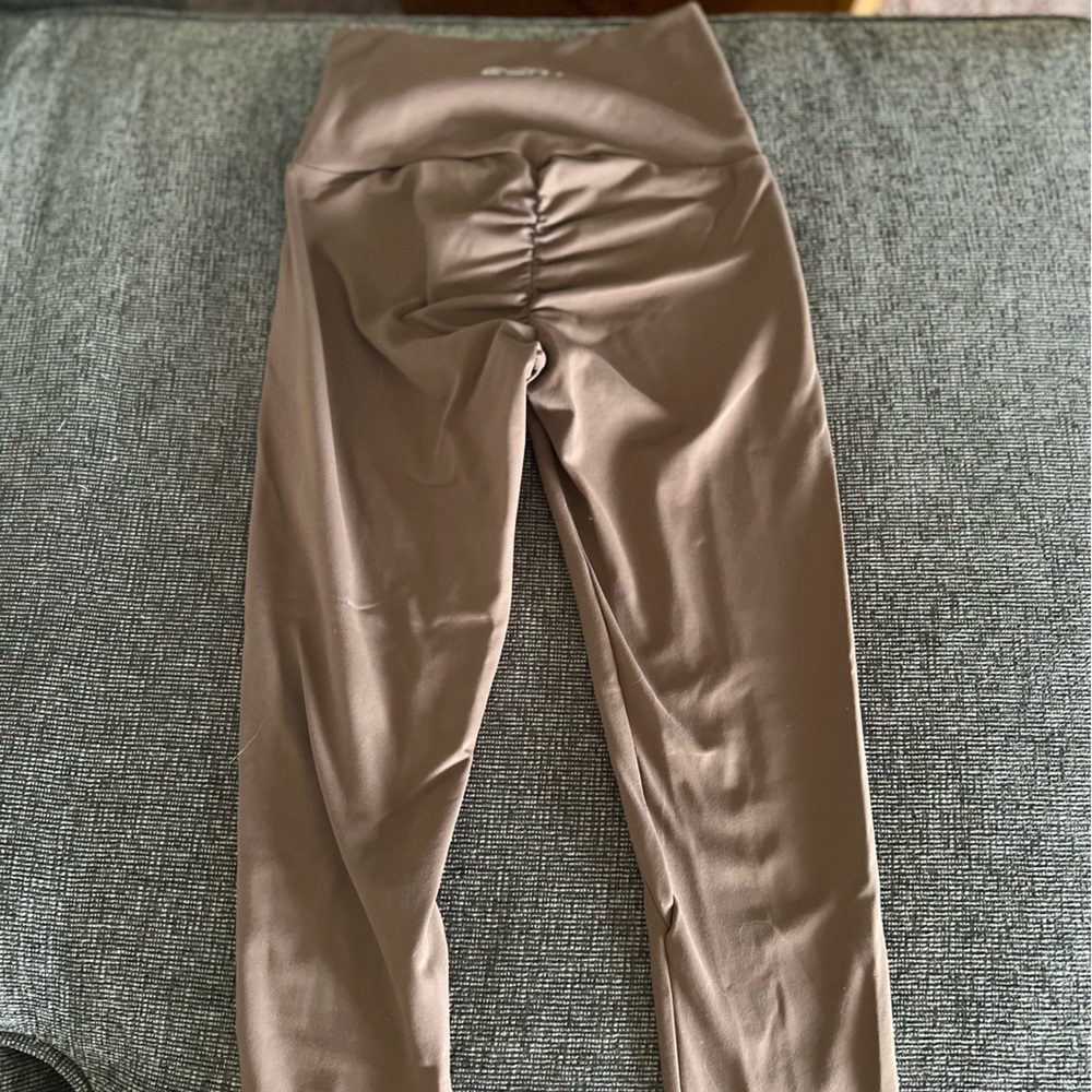 Echt scrunch leggings taupe